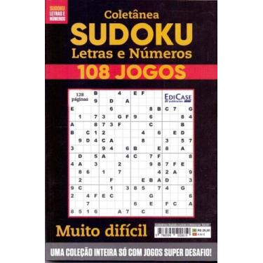 Imagem de Coletãnea Sudoku Letras e Números Ed.01 - EDICASE, 3