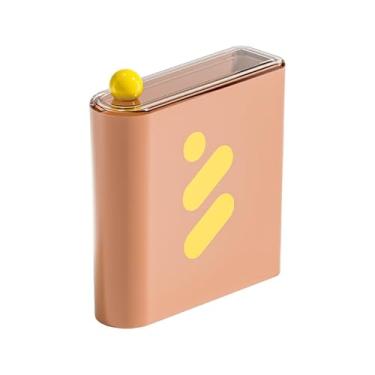 Imagem de Caixa de armazenamento de máscara facial, organizador de cuidados com a pele estética com tampa à prova de poeira, suporte de máscara de lençol espesso à prova d'água para penteadeira de banheiro e