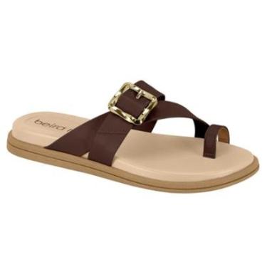 Imagem de Sandalia Papete Feminina Beira Rio Confortavel Leve Macia Ref: 8513.124-Feminino