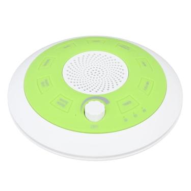 Imagem de Generic Máquina Portátil de Ruído Branco, Simulação de Controle de Volume, 8 Sons, Máquina de Som para bebê, Efeito de Auxílio Ao Sono para Berçário para Escritório (Grama Verde)