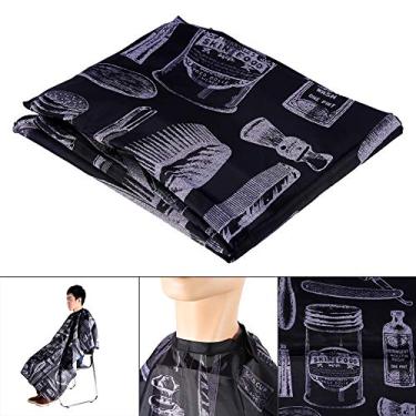 Imagem de Luqeeg Avental de Cabeleireiro de Nylon Com Capa de Barbeiro, Antiestático para Crianças e Adultos, Fechamento de Pescoço Ajustável para Salão de Beleza ou Uso Doméstico