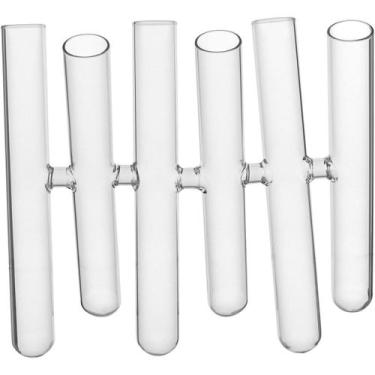 Imagem de Vaso Decorativo Tubos Home&co Borossilicato Transparente