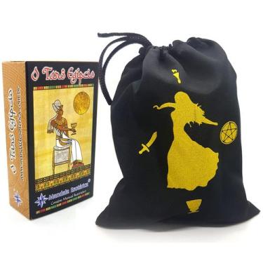 Imagem de Baralho Tarô Egípcio 78 Cartas com Manual e Bolsa Brinde - Mandala