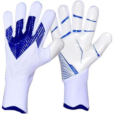 Imagem de Luvas De Goleiro De Futebol Profissional Sem Alças Dishegzhe, Luvas De Goleiro Para Jogo De Elite, D, 10YARDS