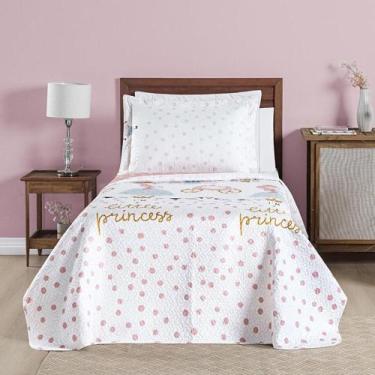 Imagem de Kit Cobre Leito Colcha Solteiro Infantil Fantasy Dupla Face - Casa Sca