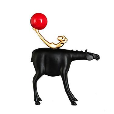 Imagem de U5GAAALPPQ9 Luz Moderna Minimalista Estilo Sala de Estar Quarto Estudo Desktop Pequenos Ornamentos Casa Bancada Decoração Artesanato (Tamanho: Estilo 3) ()