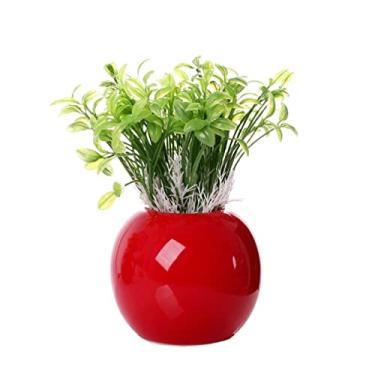 Imagem de Plantas falsas plantas artificiais em vasos vasos falsos plantas falsas mini plantas falsas em vasos de cerâmica planta para mesa casa sala de estar banheiro decoração plantas artificiais para
