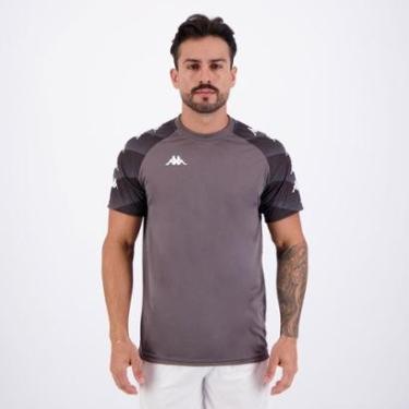 Imagem de Camiseta Kappa Raglany Masculina-Masculino