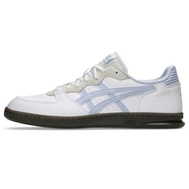 Imagem de Asics Skyhand Og masculino, Branco/azul desbotado, 12.5 Wide Women/11.5 Men