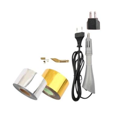 Imagem de Caneta De Estampagem a Quente Elétrica: Kit De Ferramentas Para Artesa