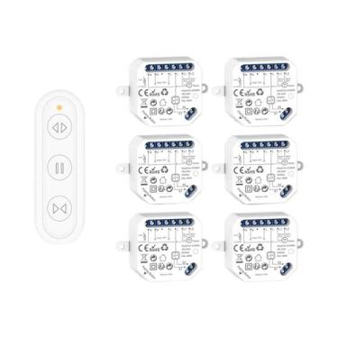 Imagem de Módulo De Interruptor De Cortina WiFi Inteligente Com Controle Remoto 
