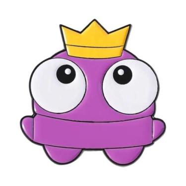 Imagem de Deltarune Susie Kris Big Eyed Monster RPG Game Characters Enamel Pins 