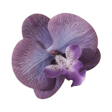 Imagem de Flores De Orquídea Borboleta Artificial Em Látex De 11 Cores Para Deco