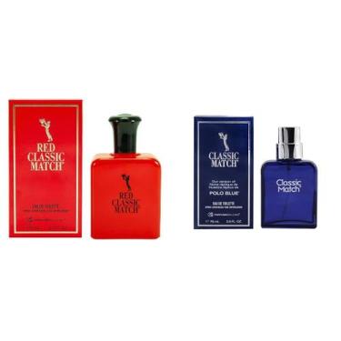 Imagem de Perfume PB ParfumsBelcam Red Classic Match 75 mL y Blue Classic Match 