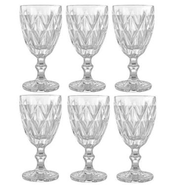 Imagem de Taça para Agua Vidro Diamond Clear Vitral Verre - Mimo, 2