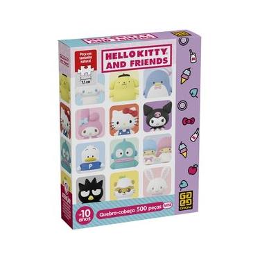Imagem de Mini Quebra-cabeça 500 peças Hello Kitty e Amigos