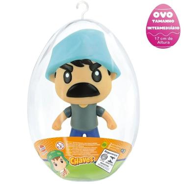 Imagem de Boneco NO OVO 17CM Coleçao Turma do Chaves Seu Madruga Lider