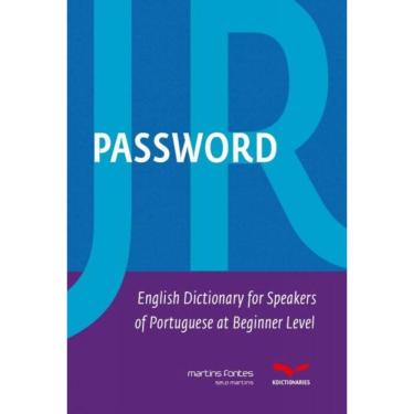 Imagem de Password Jr - English Dictionary For Speakers Of P