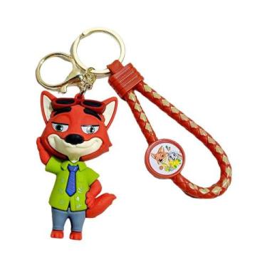 Imagem de Chaveiro De PVC Fofo Zootopia 2 Disney Para Carro, Bolsa Ou Pingente -