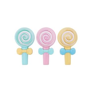 Imagem de Fita Corretiva 6m X 5mm Food Trends Formato Pirulito Pote C/ 12 Leo&Le