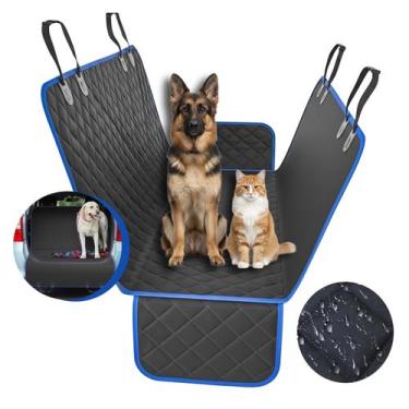 Imagem de Capa Protetora Impermeável Banco Carro Pet Cão Gato Grande - Genérica