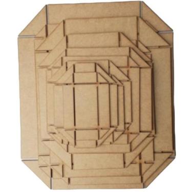 Imagem de Kit de 14 Moldes para Fabricar Caixas de Papel MDF 3mm - Arte Laser - 