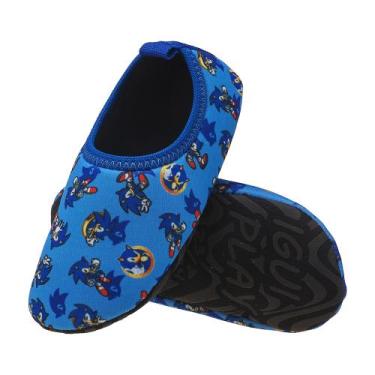 Imagem de Sapatinho Bebê Calce Fácil Infantil Piscina/Praia, primeiros passos re