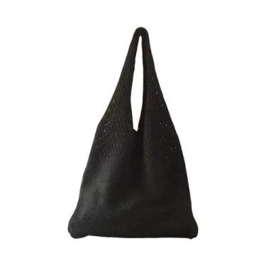 Imagem de Bolsa de Ombro Feminina Vintage de Grande Capacidade - Ideal para Verã