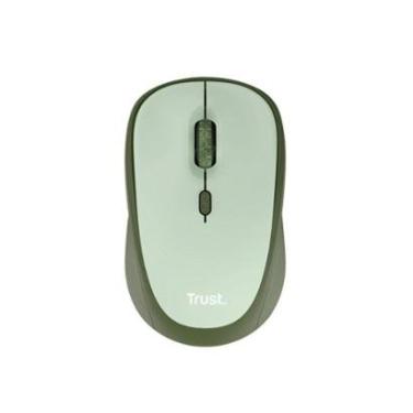 Imagem de Mouse Sem Fio Trust Yvi+, Silencioso, 1600 DPI, Recetor USB, Verde - 24552-Unissex