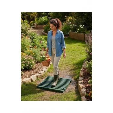 Imagem de Estrado Plástico 50x50cm: Piso Modular Resistente e Seguro - Congratul