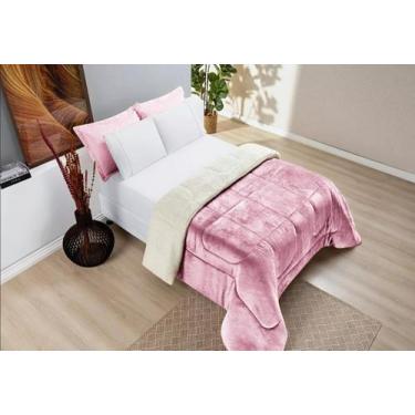 Imagem de Cobertor Queen Grosso Lã Carneiro Coberdrom 2,20 x 2,40 - Casa Armazém