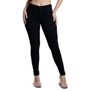 Imagem de Calça Sarja Sawary Levanta Bumbum - 270335 - BLACK 44, Preto, 44