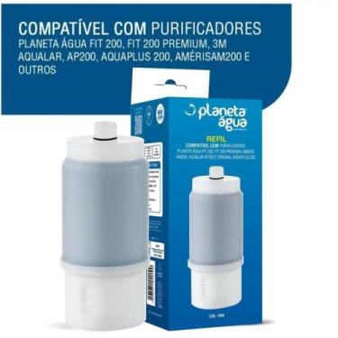 Imagem de KIT COM 3 REFIS FILTRO PA 200 Compatível com 3M Aqualar AP200, Origina