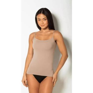 Imagem de Camiseta Alça Sem Costura Trifil 4151 Casapaula, Nude, G