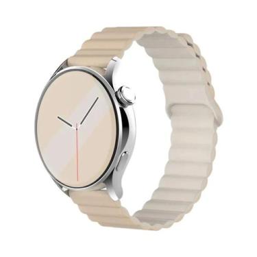 Imagem de Pulseira De Silicone Magnética De 20mm 22mm Para Samsung Galaxy Watch 