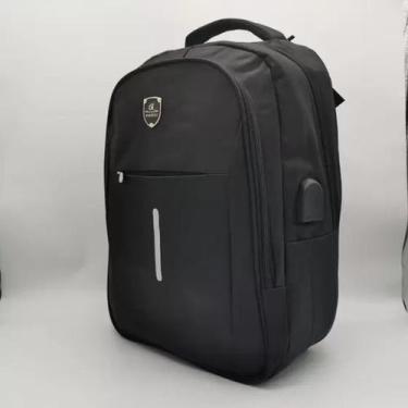 Imagem de Mochila Notebook 17 18 Prova Água Saida Fone Usb Envio 24 Hs - Maideng