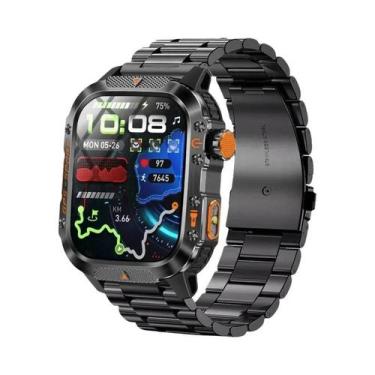 Imagem de Relógio Inteligente Militar Masculino Com GPS, À Prova D'Água, Bússola