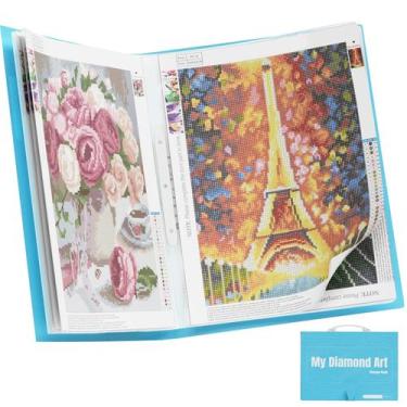 Imagem de Livro de armazenamento ARTDOT A2 para arte em diamantes com 30 bolsos