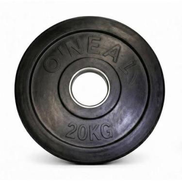 Imagem de Anilha Olímpica Exercício Funcional 20kg ONeal - Máxima Performance e 