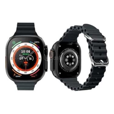 Imagem de Smartwatch Relógio Inteligente Tela 49m Faz Chamadas Nfc GPS - Alzza