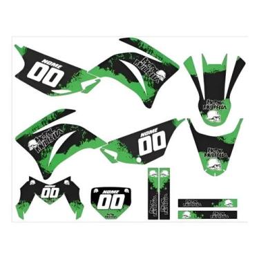 Imagem de Kit 10 Adesivos Trilha Compatível XTZ 250 20mm - SPTS