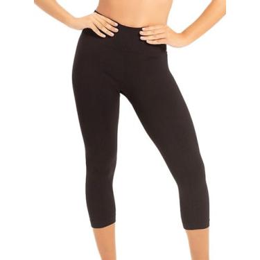 Imagem de Calça Capri Delrio Sport VF6203 Feminina Sem Costura Poliamida T. P/GG