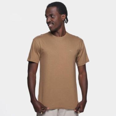 Imagem de Camiseta Colcci XVII Masculina, Marrom, GG