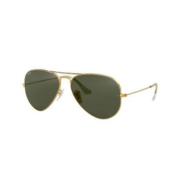 Imagem de Óculos de Sol Aviator Ouro Ray-Ban