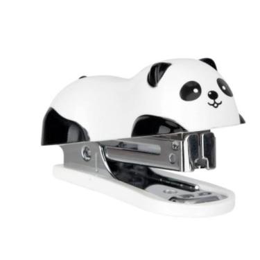 Imagem de Grampeador 12fls Panda Com Grampo - Tilibra