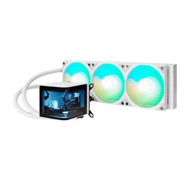 Imagem de Water cooler Tryx Panorama AIO, ARGB, 360mm, Branco - L-P360A-AS3M-G1W