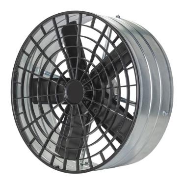 Imagem de Exaustor Axial Comercial de Parede 50cm Alta Vazão Preto Ventisol para Restaurantes e Lanchonetes