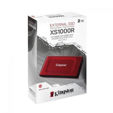 Imagem de SSD Externo Portátil Kingston XS1000R 2TB USB 3.2 Gen 2 Leitura 1050MB