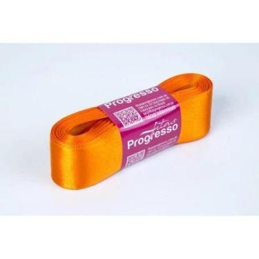 Imagem de FITAS DE CETIM PROGRESSO CF007 10m x 30mm -, LARANJA 006