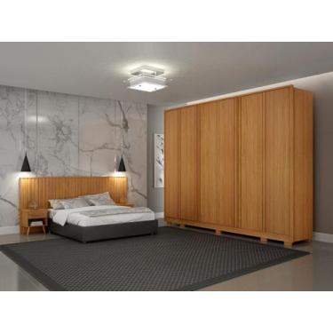 Imagem de Dormitório Casal 2 Peças 6 Portas Palazzo - Arbo Design